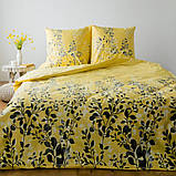 Комплект постільної білизни ТЕП "Everyday collection" євро (Black and Yellow, 70х70), фото 5