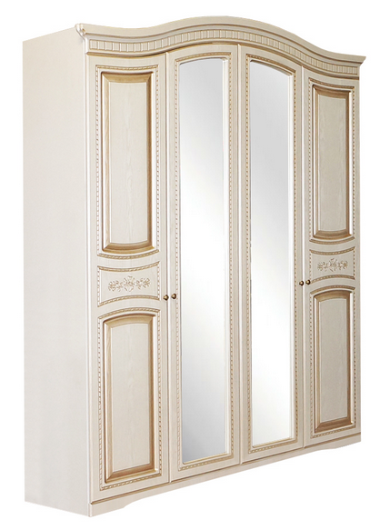 Шафа 4Д Ніколь Патина Світ Меблів, фото 1