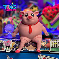 Свинка из тянущийся резины