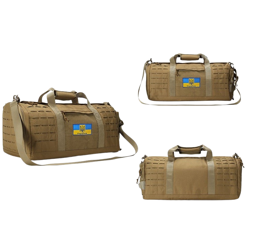 Тактична похідна сумка Solve Molle на 40 л Laser Койот KT6003105 peremogaua