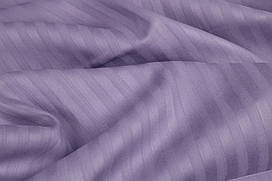 Готельний СТРАЙП-сатин (1 см) Бузковий 100% бавовна (залишок 0.95 мп)