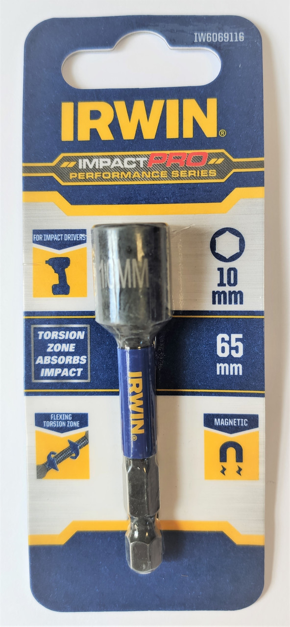 Тримач шурупів IMPACT PRO 10 х 65 мм, IRWIN