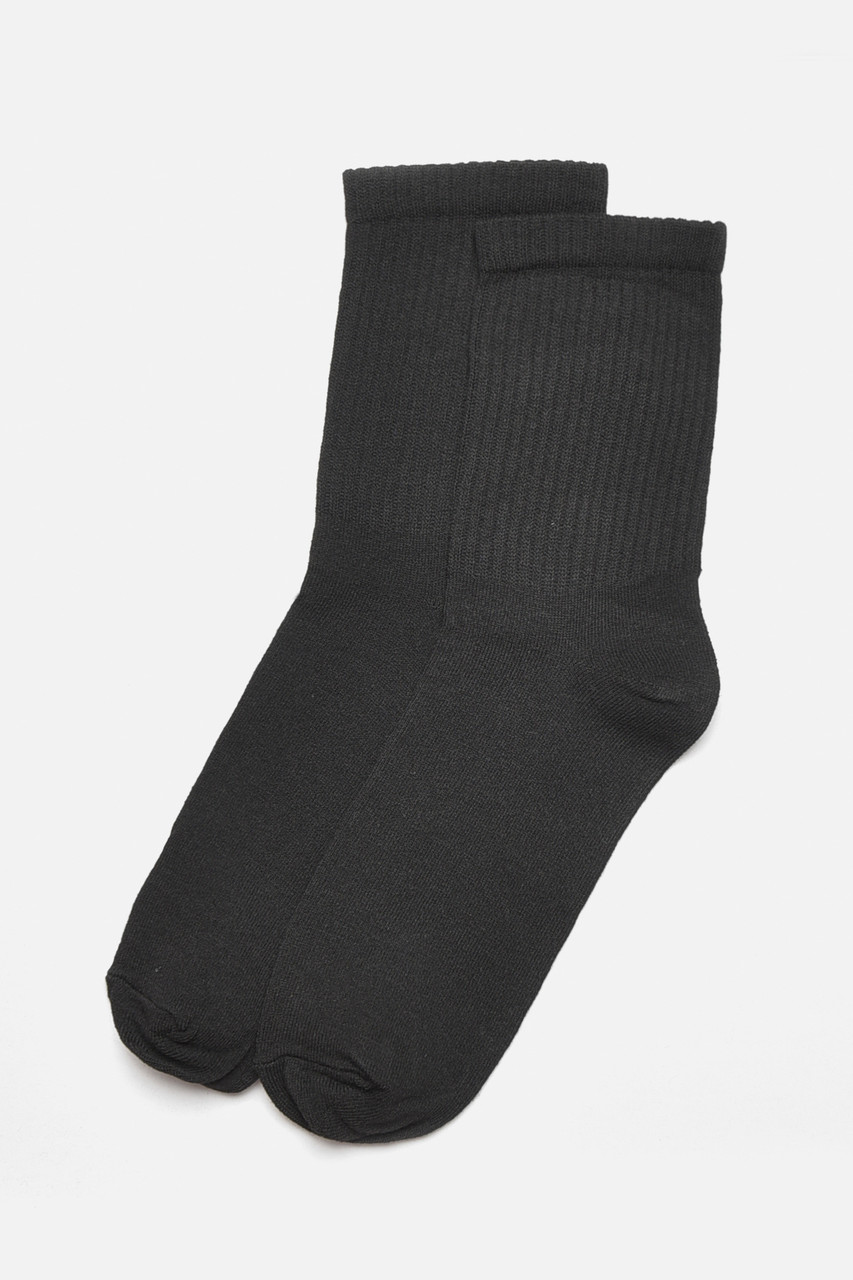 Шкарпетки чоловічі демісезонні чорного кольору р.41/42 184292S, фото 1