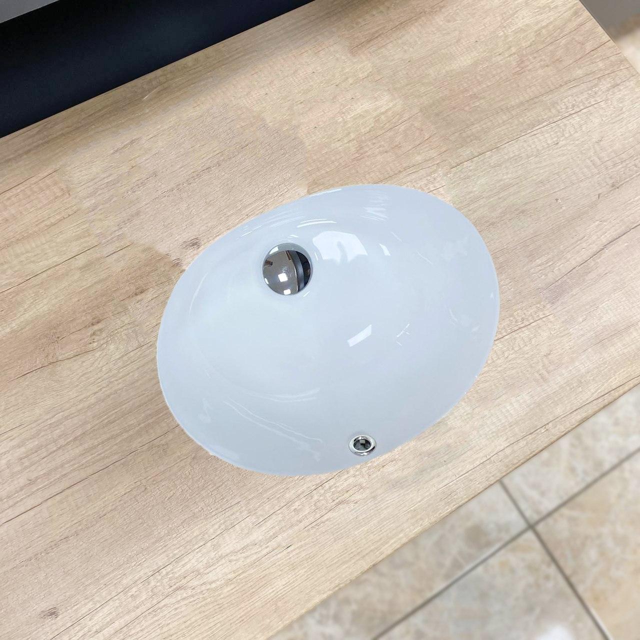 Умивальник (раковина) VBI MESTRE WHITE врізний, фото 1