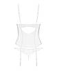 Корсет Obsessive Alissium corset & thong XL/2XL KW, фото 8