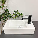 Умивальник (раковина) VBI LECCE L WHITE накладний підвісний, фото 3