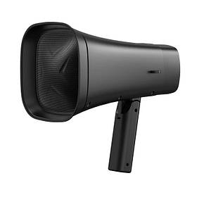 Гучномовець (рупор) мегафон DV-680 на сонячній батареї Black (9471)