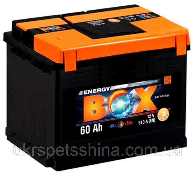 Аккумулятор Energy Box, 60 А/ч 6СТ-60-АЗ - фото 1 - id-p428980073