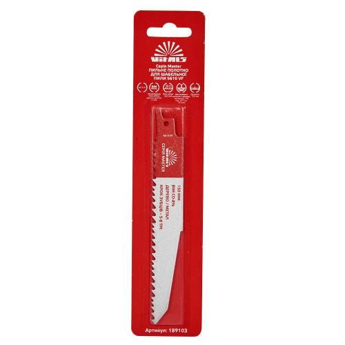 Пиляльне полотно для шабельної пили Vitals Master S610 VF 1 шт., фото 1