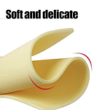 Килимок силіконова шкіра для тату рожевий 3 мм 150*150 мм, фото 2