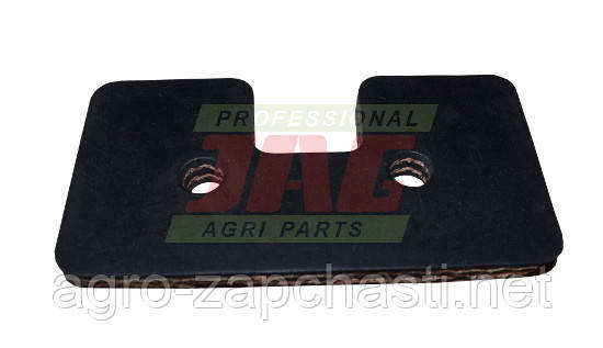 Скребок Z20780 гумовий транспортера комбайна 120х60х13