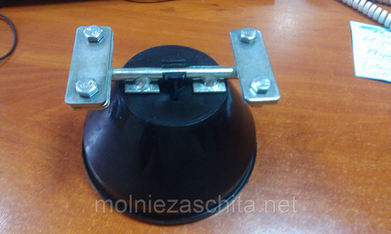 Покрівельний тримач пластиковий із бетоном для смуги, фото 1