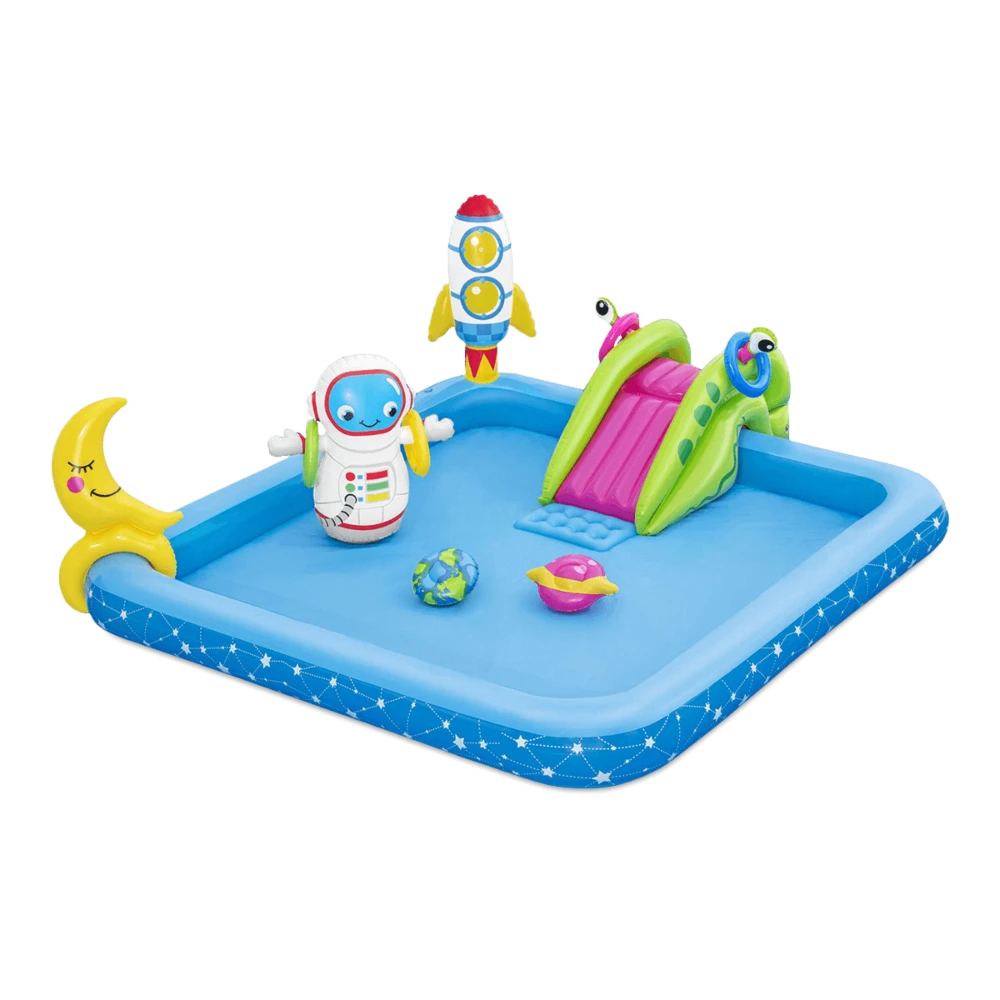 Водний ігровий центр Little Astronaut з гіркою Bestway 53126