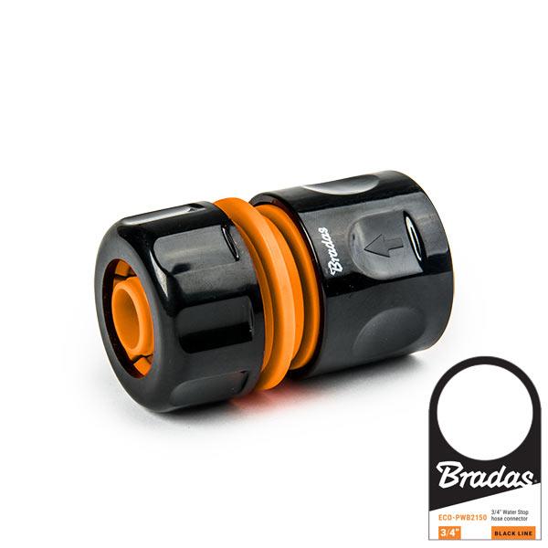 Конектор 3/4", POWER JET - STANDARD, BLACK LINE, з ярликом, ECO-PWB2163, фото 1