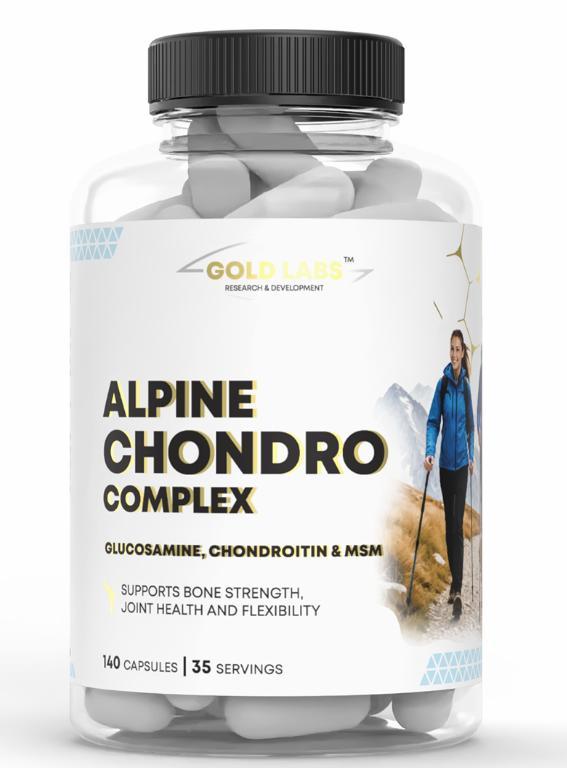 Хондопротектор GOLD LABS Alpine Chondro Complex 140 капсул