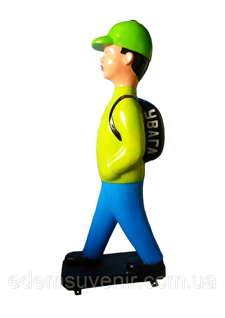 Макет "Пішохідний перехід" жовто-синій (комплект 2 шт), фото 1