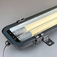 Світильник захищений для агресивних і небезпечних середовищ 1,2м нержавіюча сталь