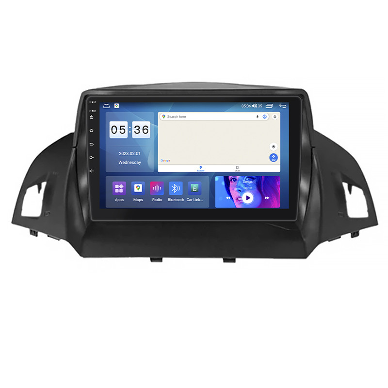 Штатна магнітола 9" Lesko для Ford Kuga II 2012-2016 2/32 Gb CarPlay 4G Wi-Fi GPS Prime охолодження IPS Фо 10 шт., фото 1