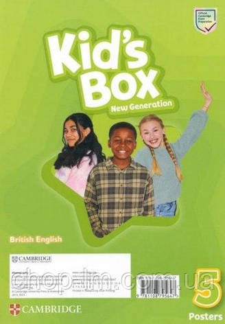 Kid's Box New Generation 5 Posters/Набір плакатів, фото 1