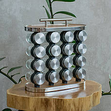 Набір для спецій квадратний Edenberg 16в1, фото 3