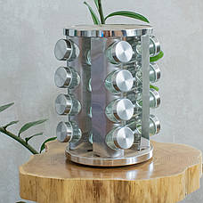 Набір для спецій квадратний Edenberg 16в1, фото 3