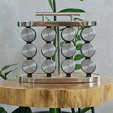 Набір для спецій квадратний Edenberg 12в1, фото 2