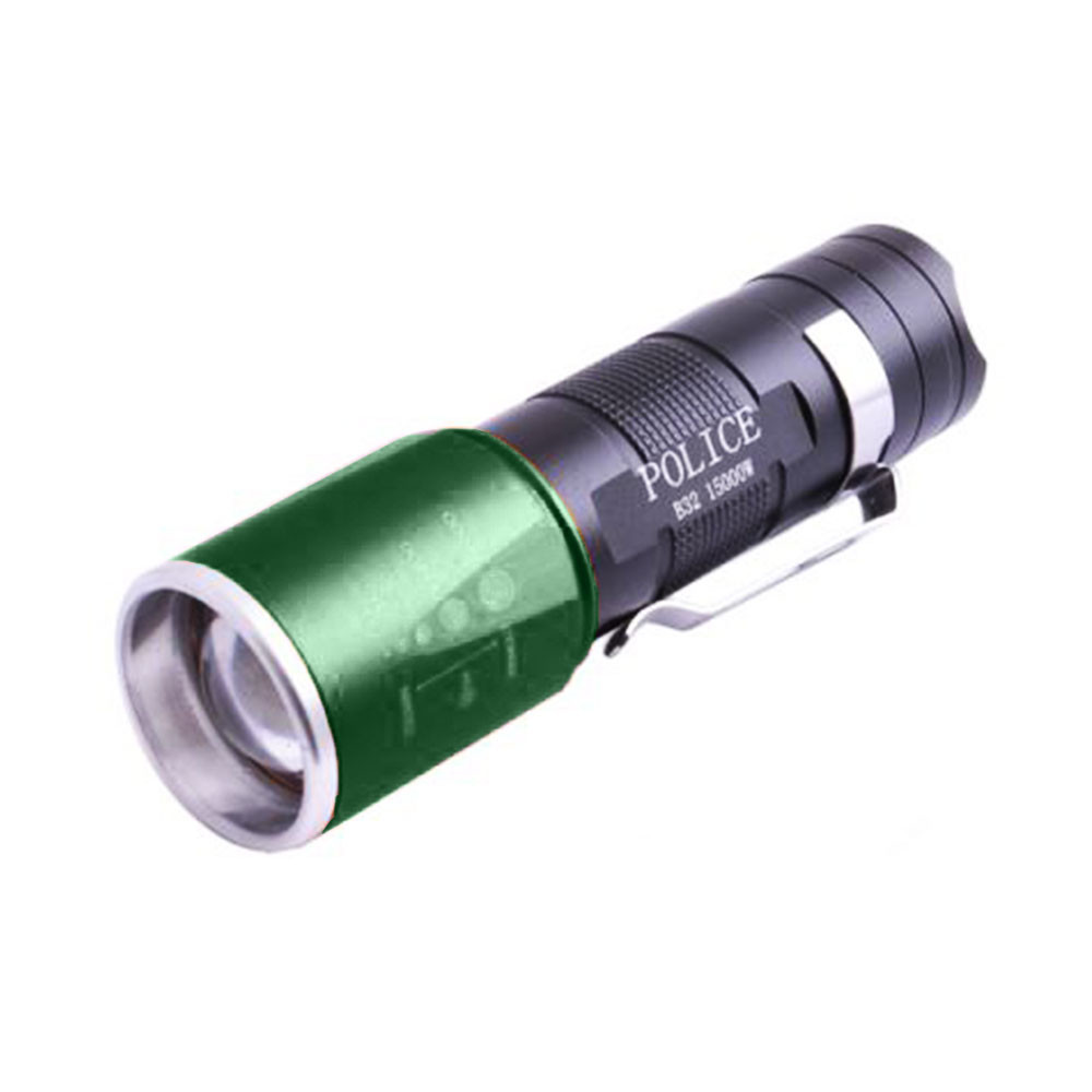 Фонарик Bailong Police B32-LM Green