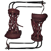 Шкіра для луз з викатами, бордова, Billiard-Prime, 1 кмпл