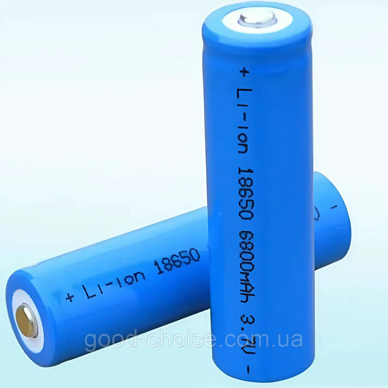 Батарейка акумуляторна 18650 Li-lon (6800mAh) 3,7В WZS / Акумулятор у ліхтарик / Пальчиковий акумулятор, фото 1