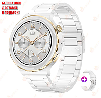 Смарт часы женские умные Smart watch с возможностью звонков сенсорные,браслет со сменным ремешком для телефона