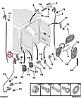 Замок задньої правої двері на Fiat Qubo, Peugeot Bipper, Citroen Nemo (2007-...), 1356490080, 8719A9, фото 7