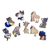 Дерев'яний дитячий пазл Woods Story Альпака, фото 3