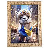 Дерев'яний дитячий пазл Woods Story Альпака, фото 4