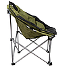 Крісло розкладне для риболовлі з чохлом навантаження 130 кг Ranger Ракушка Зелений, фото 6