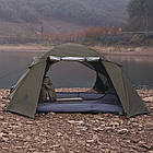 Намет Mobi Garden Qr tent II 68D polyester (2-місний) NX22561010 dark green, фото 8