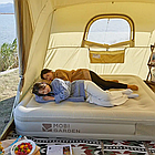 Матрац надувний одномісний Mobi Garden Air single bed 36 см NX22663010 sand, фото 4
