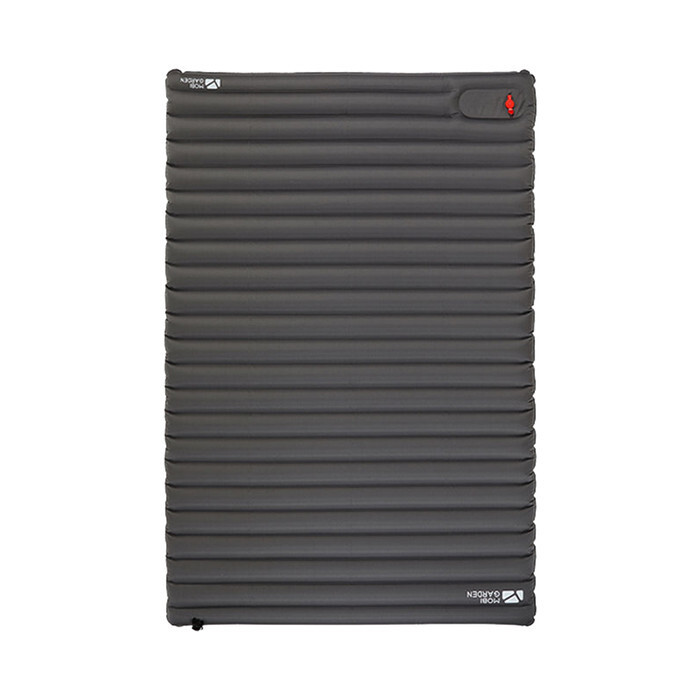 Килимок надувний двомісний Mobi Garden Taurus 90 мм NX20663005 grey, фото 1