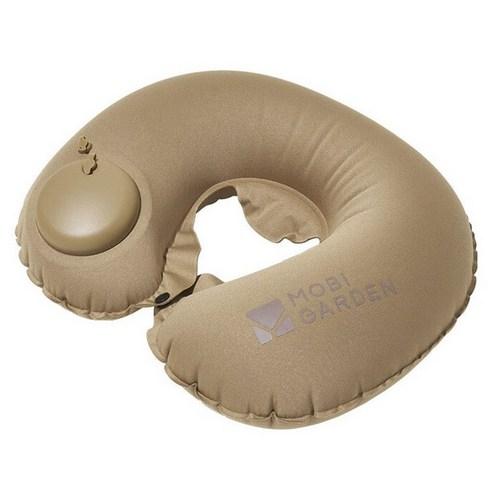 Подушка підголовник з насосом Mobi Garden NX22663028 sand, фото 1