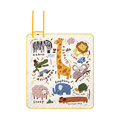 Килимок для пікніка дитячий Mobi Garden Zoo 140 NX23663009 yellow