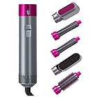Фен стайлер 5в1 Hot Air Styler + Подарунок Щипці для завивки вій LY-150 / Мультистайлер для волосся / Фен щітка, фото 4