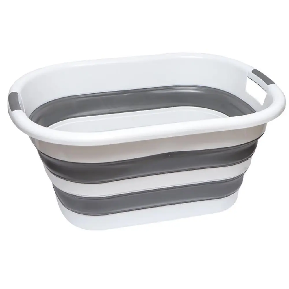 Таз складаний силіконовий універсальний 60*45*29см для поїздок і подорожей, а також для домашніх завдань