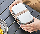 Ланчбокс Mobi Garden JY Alu 0.8л NX23666013 grey, фото 6