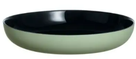 Блюдо Luminarc кругле з бортом склокераміка Vicky Soft Green 210 мм (Q8584)