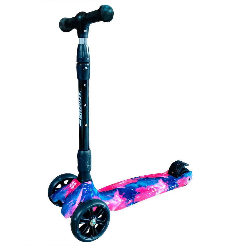 Дитячий самокат X-TREME KS-229WF Рожевий