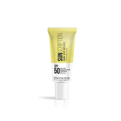 Мініатюра сонцезахисного крему Instytutum SUNSCRIPTION DARK SPOT DEFENCE SPF50 10ml