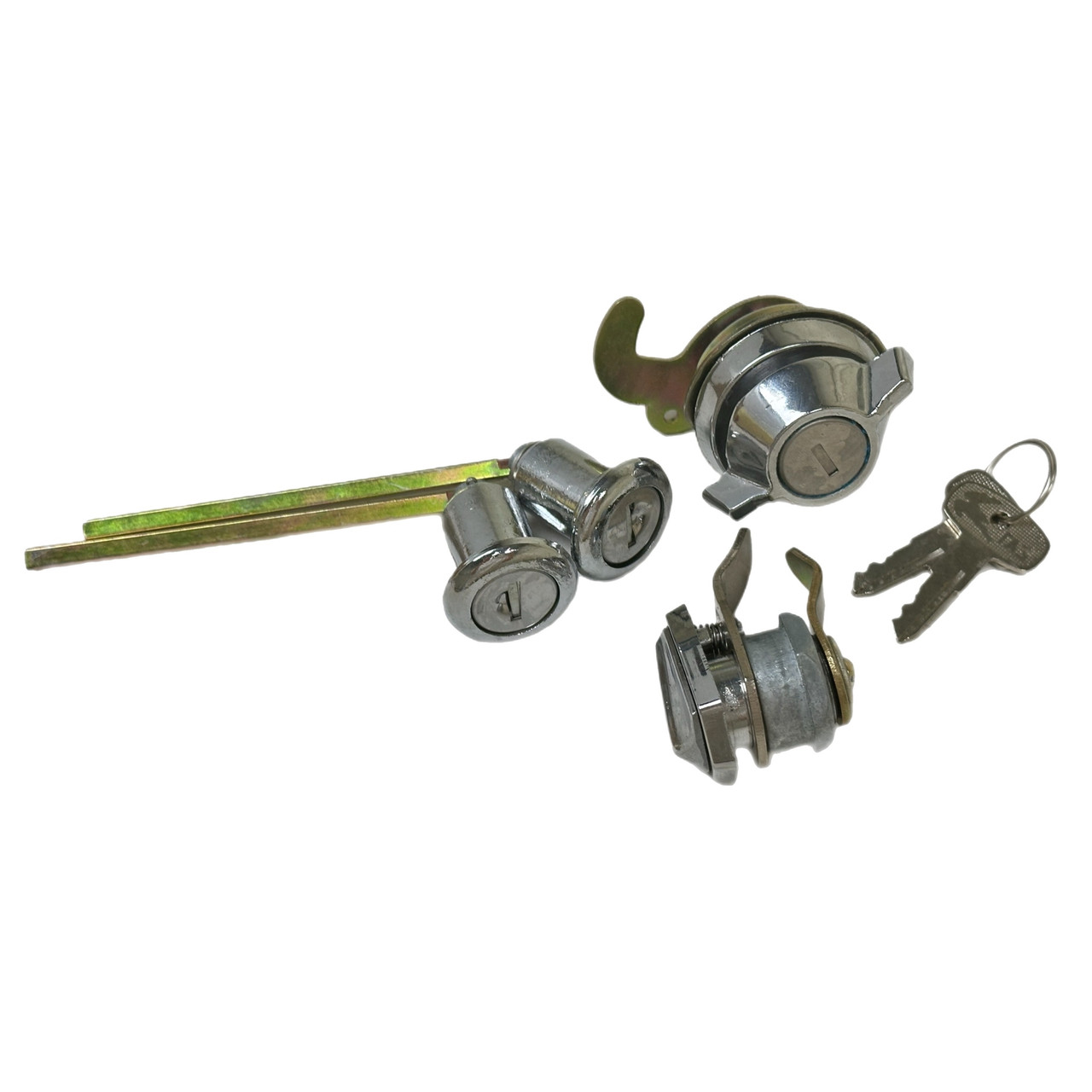 Замок дверi Волга 2410,31029 компл. (замок: дверi 3шт+багажника 1шт+ключ 2шт) (OAR) 31011-6105080