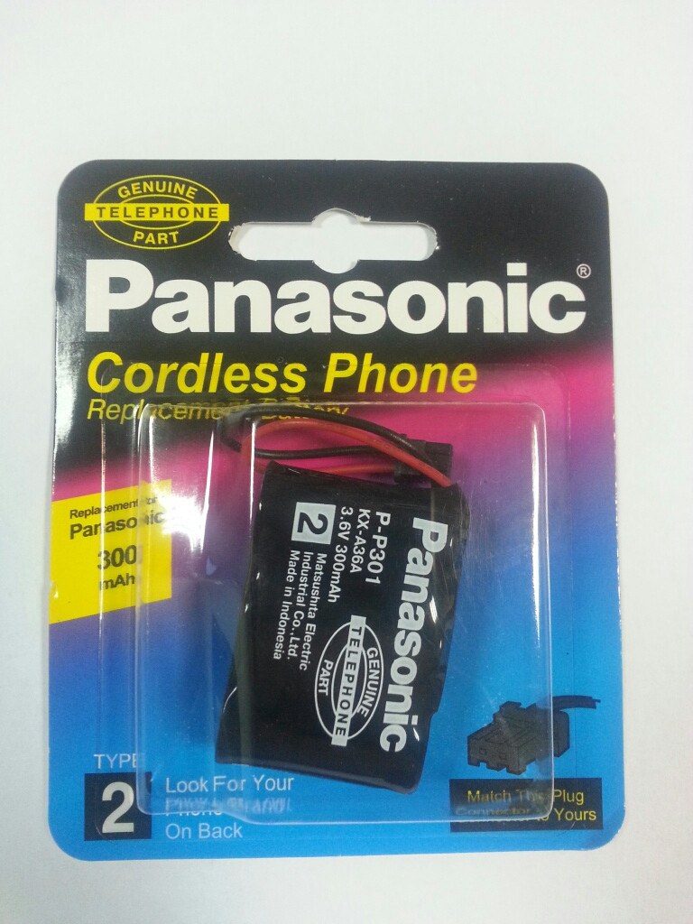 Акумулятор PANASONIC P301 300mAh