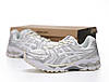 Чоловічі та жіночі кросівки Asics Gel-Kahana 14 Grey White Сірі Взуття Асікс Гель Кахана 14 повсякденні текстиль демісезон, фото 3