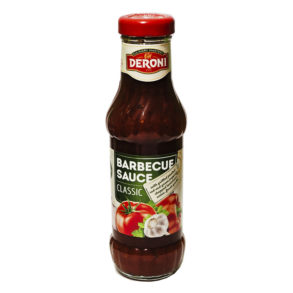 Соус барбекю класичний 320 грам Deroni Classic Barbecue Болгарія
