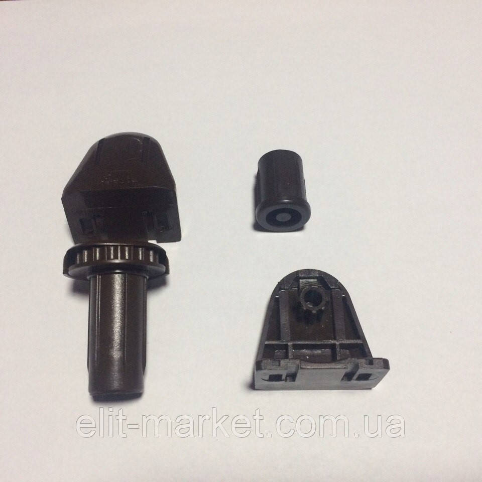 Кріплення для тканинних ролет коричнева